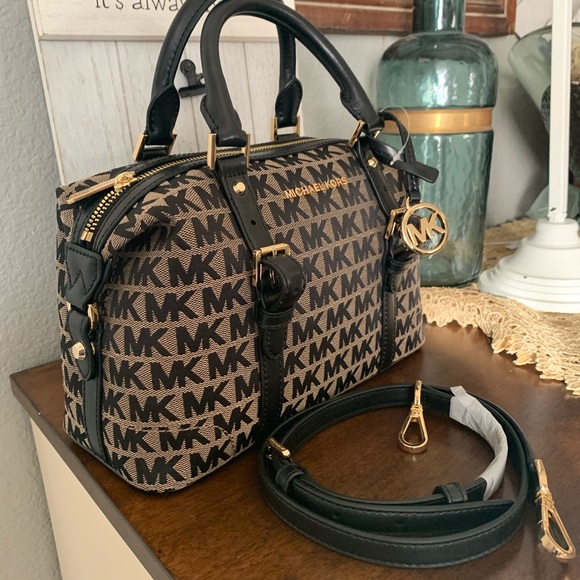 Last one ✂️New MK set 🖤 medium satchel & wallet - Picture 8 of 8